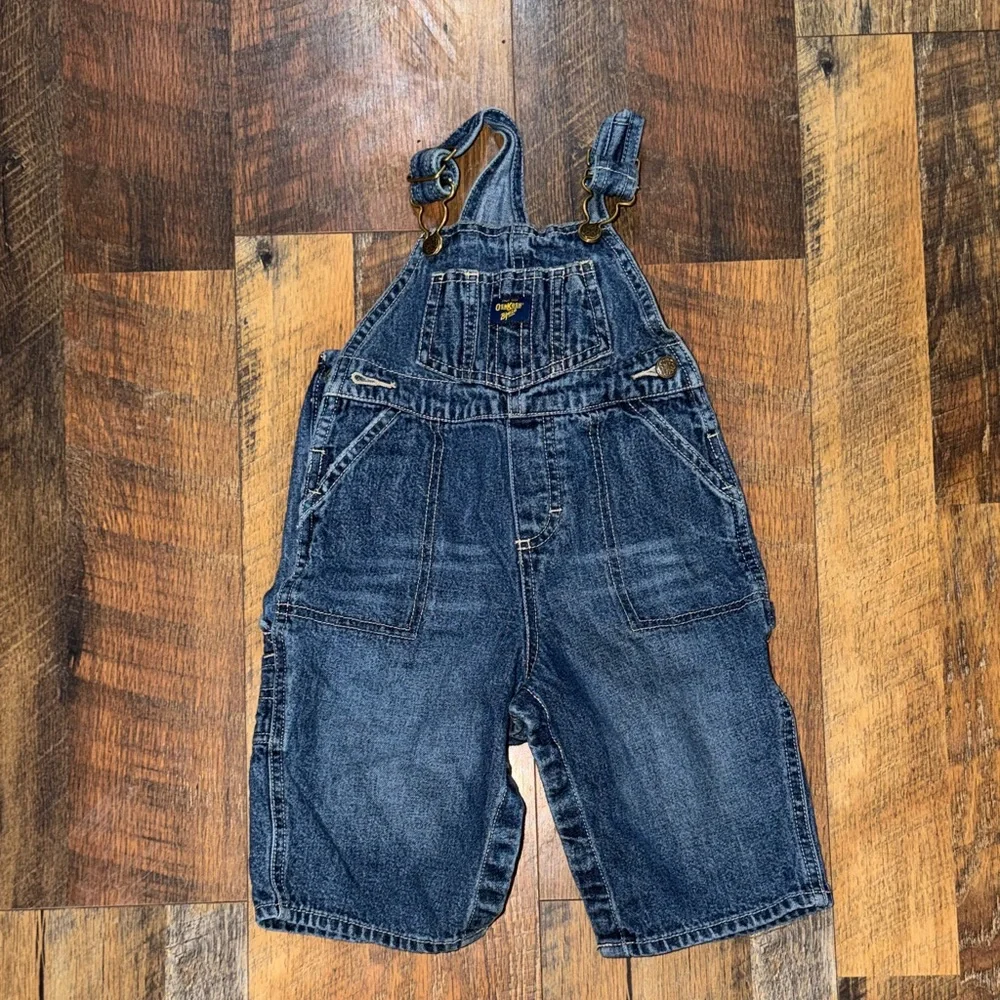 Vintage OshKosh B'gosh Classic Blue Denim Overalls